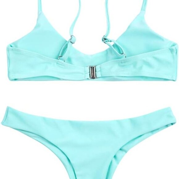 Brazilian Thong Bikini Swimsuit Bathing Suit - Picture 1 of 5